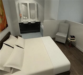 Bedroom in The Hudson