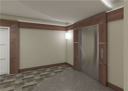 Elevator in Mariner's Village, Sooke