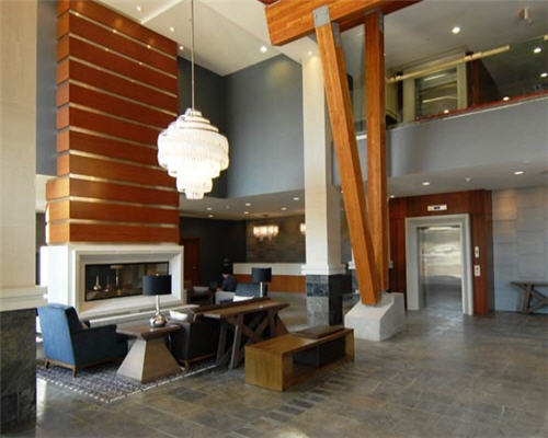 Lobby in Nelsen Lodge at Revelstoke Mountain Resort