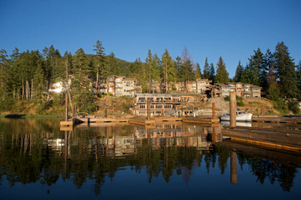 Homes for sale at Painted Boat Resort Spa and Marina at Pender Harbour on BC's Sunshine Coast