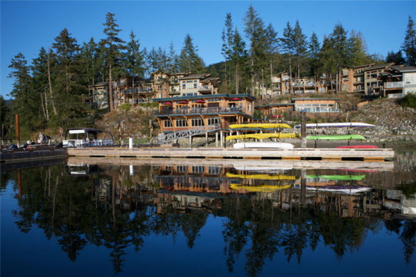 Homes for sale at Painted Boat Resort Spa and Marina at Pender Harbour on BC's Sunshine Coast