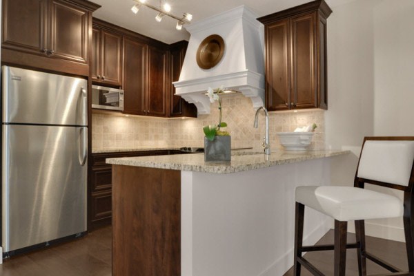 Kitchen in Salix condos for sale in Surrey Langley