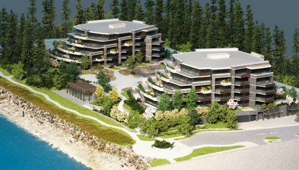 Exterior of Watermark at Sechelt