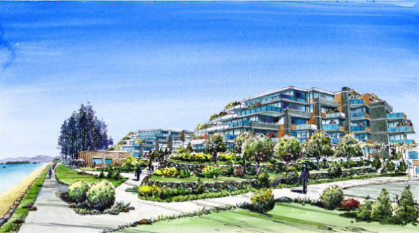 Rendering of Watermark at Sechelt