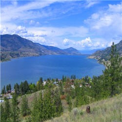 The view of Okanagan Lake