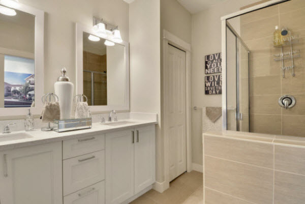 Bathroom in Abbey Road townhouse development