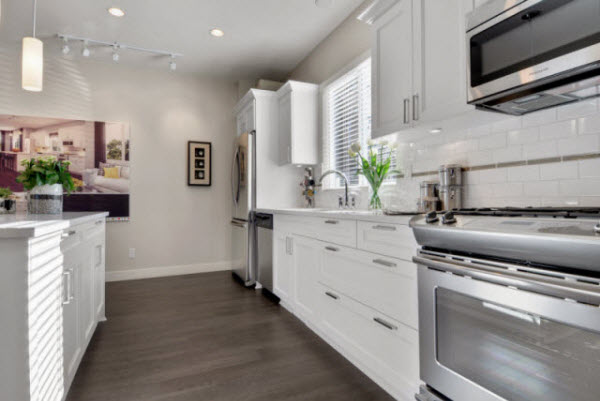 Kitchen in Abbey Road townhouse development